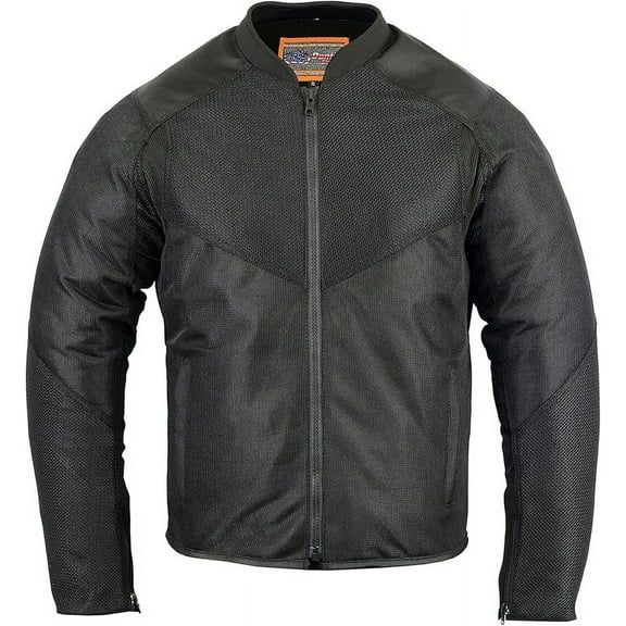 Daniel Smart Men’s Motorcycle Jacket - All Season Sporty Mesh Motorcycle Jacket – Maximum Airflow and Protection