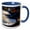Blue/White, variant on 3drose, Swiftcurrent Creek, Glacier National Park, Montana - Us27 Aje0042 - Adam Jones, 11oz Two-tone Blue Mug