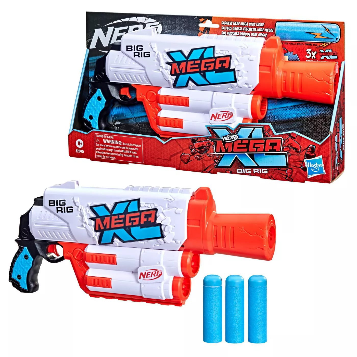 Nerf N-Strike Elite Mega Magnus Blaster - Walmart.com
