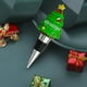 thumbnail image 4 of Adornos navideños, adornos navideños, regalos navideños, 1 tapón de botella de vino de resina con forma de árbol de Navidad, decoración para cenas y fiestas navideñas, regalo navideño, sellador de tap, 4 of 6