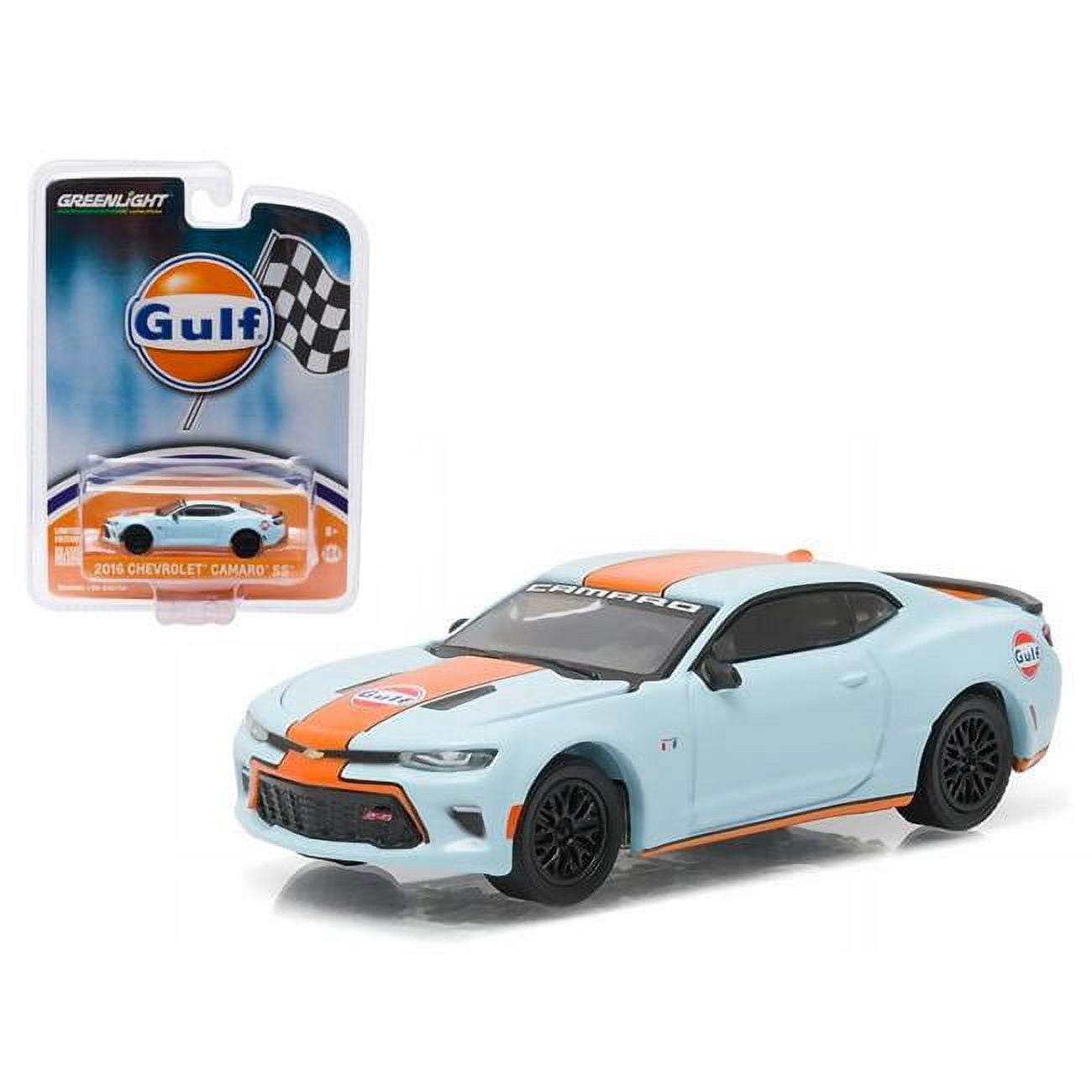 商品Ｎｏ.３７９２★メーカー色々☆Ｇｕｌｆ車セット３種類‼️計４台 Greenlight 58035 Motor World Multi-Car Dioramas Gulf Oil Vintage