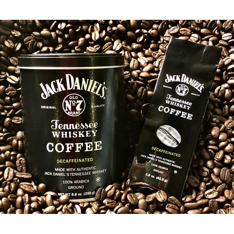 Jack Daniel's, Tennessee Whiskey Coffee, 8.8oz Can, Decaf Ground