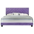 thumbnail image 3 of Glory Furniture Suffolk G1402-KB-UP King Bed , PURPLE, 3 of 6