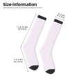 thumbnail image 5 of Daiia Sports Socks Kawaii Cat Paw Printed Novelty Crew Socks for Men Women Knee High Socks Cotton Socks Soft & Breathable Support Unisex Socks, 5 of 9