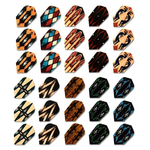 CUESOUL 10 Set Unique Design Slim Dart Flights Wholesale