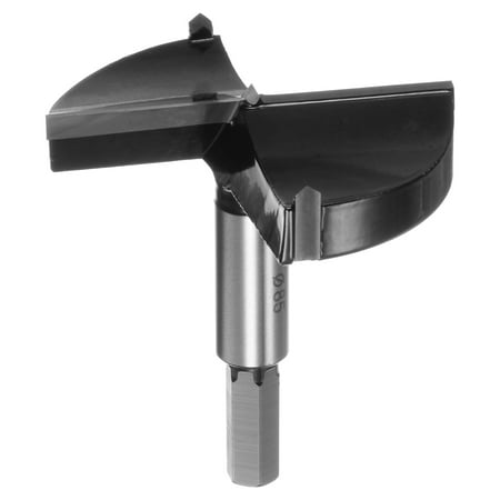 

Uxcell 85mm (3-11/32 ) Tungsten Carbide Wood Hinge Hole Drilling Forstner Drill Bit Black