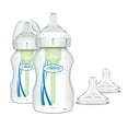 thumbnail image 1 of Dr. Brown's Natural Flow Anti-Colic Options+ Biberon à Col Grand, 2x11oz Biberons, 1 of 5