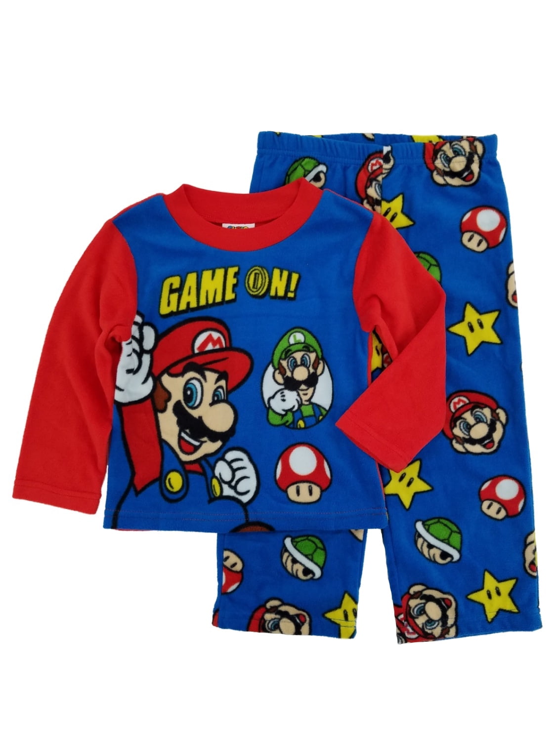 Super Mario /"Game On!/" Childs t-shirt SIze 4 7 S 6-7 L 10-12 XL 14-16 New Boys