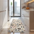 thumbnail image 4 of Paw Prints and Bones Kitchen Rug Mat,Kitchen Runner Rugs Non Skid Washable,Decorative Kitchen Floor Mats for Kitchen,Sink,Laundry,17"x47.2", 4 of 7