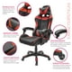 thumbnail image 3 of Silla Gamer Rojo con Negro Cabecera y Soporte Lumbar TOPLIVING Cuenta con un cojin suave y blando en la zona lumbar, 3 of 6