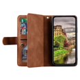thumbnail image 2 of For Xiaomi Redmi Note 14 4G (164.84x78.15x8.16mm) Case PU Leather Phone Cover with Zipper Wallet 9 C, 2 of 5