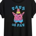 thumbnail image 3 of SpongeBob SquarePants - Tats On Pat - Juniors Ideal Flowy Muscle T-Shirt, 3 of 6
