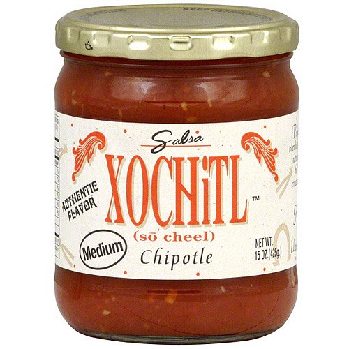 Xochitl Chipotle Medium Salsa, 15 oz (Pack of 6)