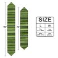 thumbnail image 4 of Ryvnso Stripes Table Runner Tablecloth Home Decoration 13 x 70 inches, 4 of 6