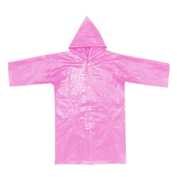 Hearth & Gear Kids Rain Raincoat For Girls Boys Reusable EVA Clear Portable Rain Coats Lightweight Jackets With Hood Disposable Rain Coats for Adults Womens Raincoat for Little Girls Rain Jacket in A