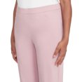 thumbnail image 4 of Alfred Dunner Womens Millennium Faux Fly Front Average Length Pant, 4 of 4