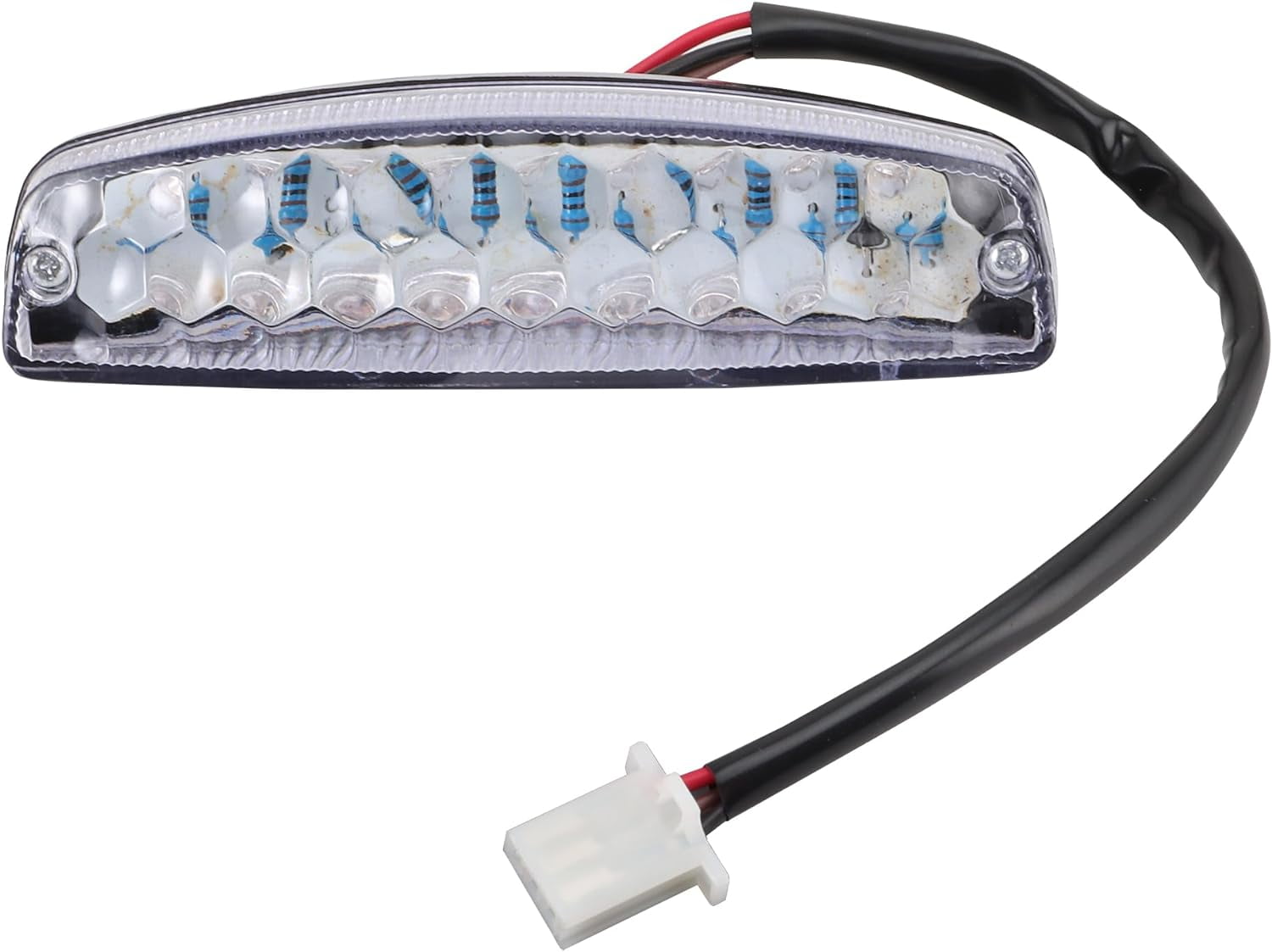 12V 3 Wires Rear Brake LED Tail Light Replacement for 50cc