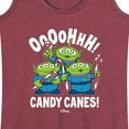 thumbnail image 3 of Toy Story - Oooohhh Candy Canes - Women's Racerback Tank Top, 3 of 5