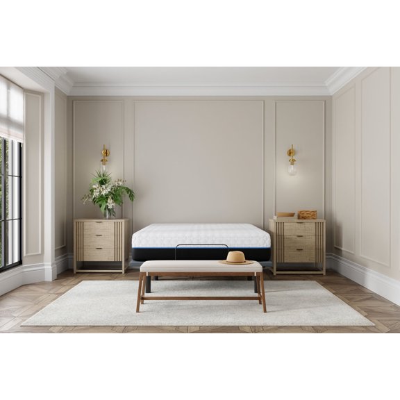 12" Cooling Fabric King Memory Foam Mattress / Contours to Body Shape