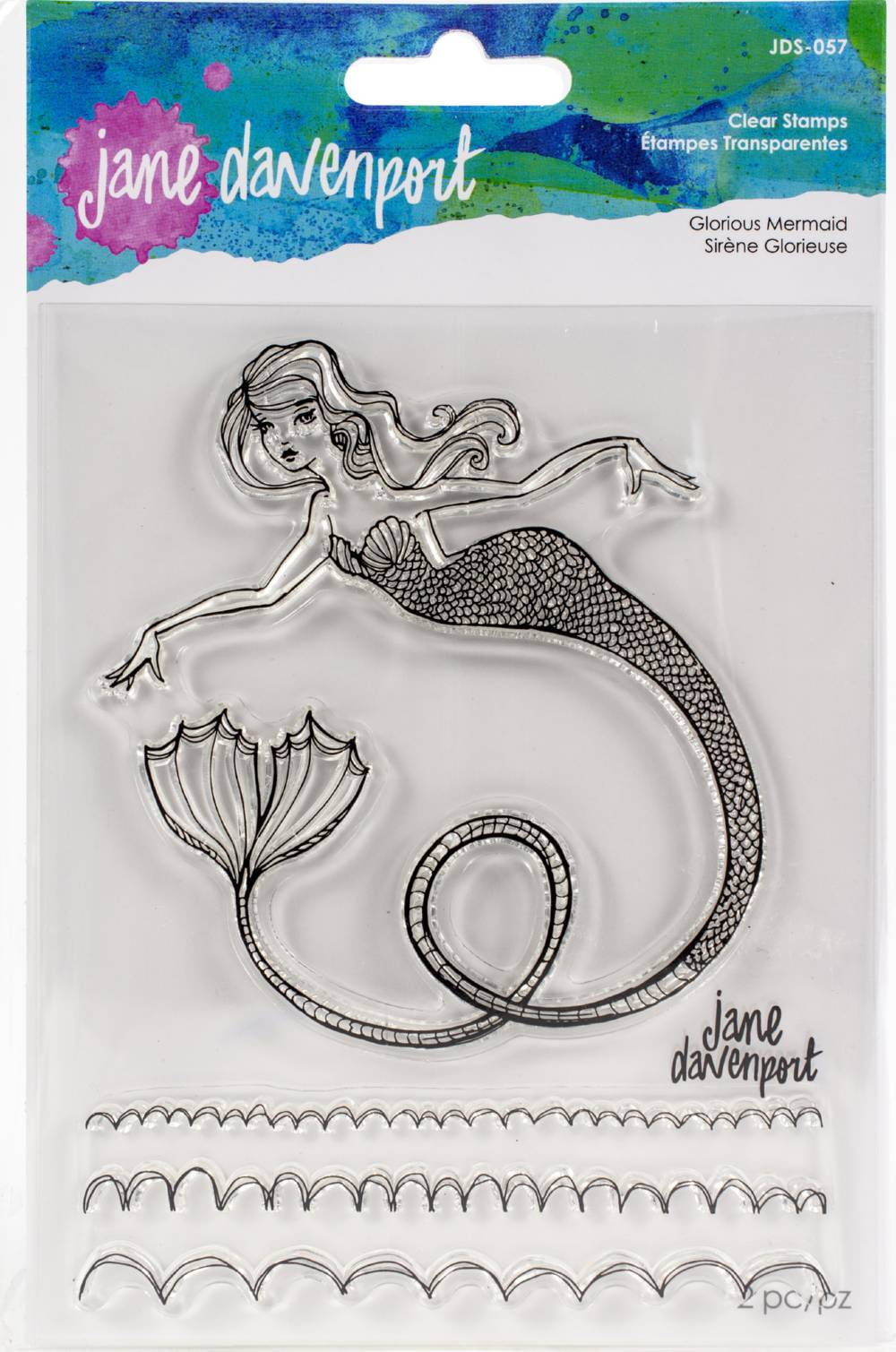 Jane Davenport | Aphrodite & Hera | Foam Stamps - Set of 2