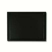 Thyme & Table Large 12"x16" Poly Cutting Board - Black