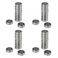thumbnail image 1 of 40Pcs 628RS 8mmx24mmx8mm Rodamiento de Bolitas Profundo Miniatura Sellado Doble del Surco, 1 of 5