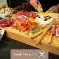 thumbnail image 6 of Extra Large Cutting Board XL from North American Maple - Reversible Butcher Block with Juice Groove for Cutting Meat and Juicy Veggies Easily - XL Chopping Board - Maple - 24x18x1.5 inches, 6 of 6
