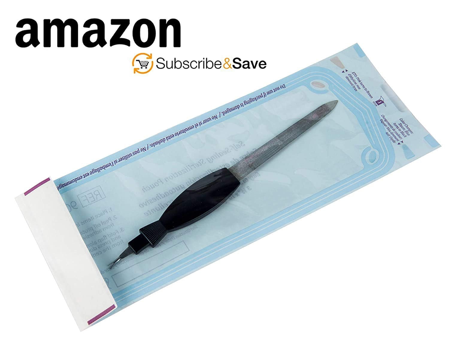 Medium SelfSealing Sterilization Pouches 3.5x 10. Pack Blue