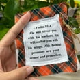 thumbnail image 5 of CASAFUN Prayer Quilt with Cross Inside, Mini Vintage Prayer Quilt Squares, Handmade Sew Individually Vintage Prayer Quilt Squares, Symbolism Poems Quilts for Yourself Friend Family, 5 of 6