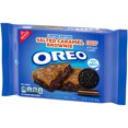 thumbnail image 3 of OREO Salted Caramel Brownie Flavored Creme Chocolate Sandwich Cookies, Limited Edition, 12.2 oz, 3 of 11