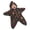 Brown, variant on Baby Swaddle Star Shape Hooded Zip Up Star Print Plush Warm Holiday Outfit for Boys Girls 6 Months Navy