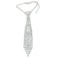 thumbnail image 4 of MUSUPER Sparkling Rhinestone Women Necktie Women Clothing Accessories for Party Costume, 4 of 17