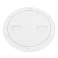 thumbnail image 4 of 6in Deck Plate Inspection Hatch Cover Round White NonSlip AntiAging AntiCorrosion UV Resistant, 4 of 5