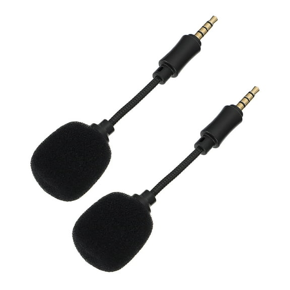 2PCS Recording Microphone Noise Reduction 4 Voice Recording Microphone