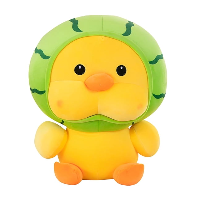 Muñeco de peluche Fruit Chick de 23 cm transformado en pollito