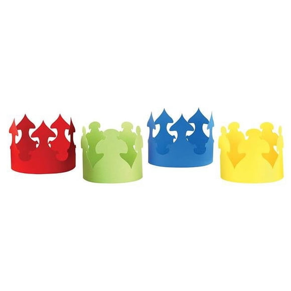 Hygloss Produits HYG65249-3 Couronnes Brillantes - Pack de 3