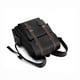 thumbnail image 5 of Backpack Leather Laptop Backpack For Men, Work Business Travel Office Backpack College Bookbag, Casual Waterproof Computer Backpack Fits Notebook 15.6, 5 of 5