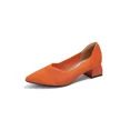 thumbnail image 3 of Zapatos de reina tejidos con agujeros y transpirables de primavera y verano con tacones gruesos y puntiagudos, 3 of 5