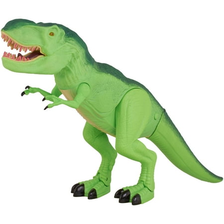 adventure force roaring sound effect t rex with light up eyes green