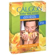 Calgon Take Me Away: Island Escape Moisturizing Bath Beads With Vitamin E & Aloe, 26 oz