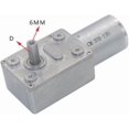 thumbnail image 3 of Turbine Speed Garage Door Mini DC Motor, Gear Motor, JGY370, 24V Gear Reduction Box, SelfLocking Worm Gear (30rpm), 3 of 5