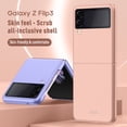 thumbnail image 3 of Estuche Para Teléfono Esmerilado Compatible Con Samsung Z Flip 3 Cubierta Protectora Antihuellas Dactilares Cubierta Plegable Con Todo Incluido Speravity EL017953-01, 3 of 5