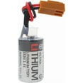 thumbnail image 7 of (Pack of 5) ER3V 3.6V 1000mAh PLC Lithium Battery Replacement for JZSP-BA01 R88A-BAT02W 146705-1 704004 JZSPBA011 with 2 Pin Brown Connector (RD029), 7 of 7