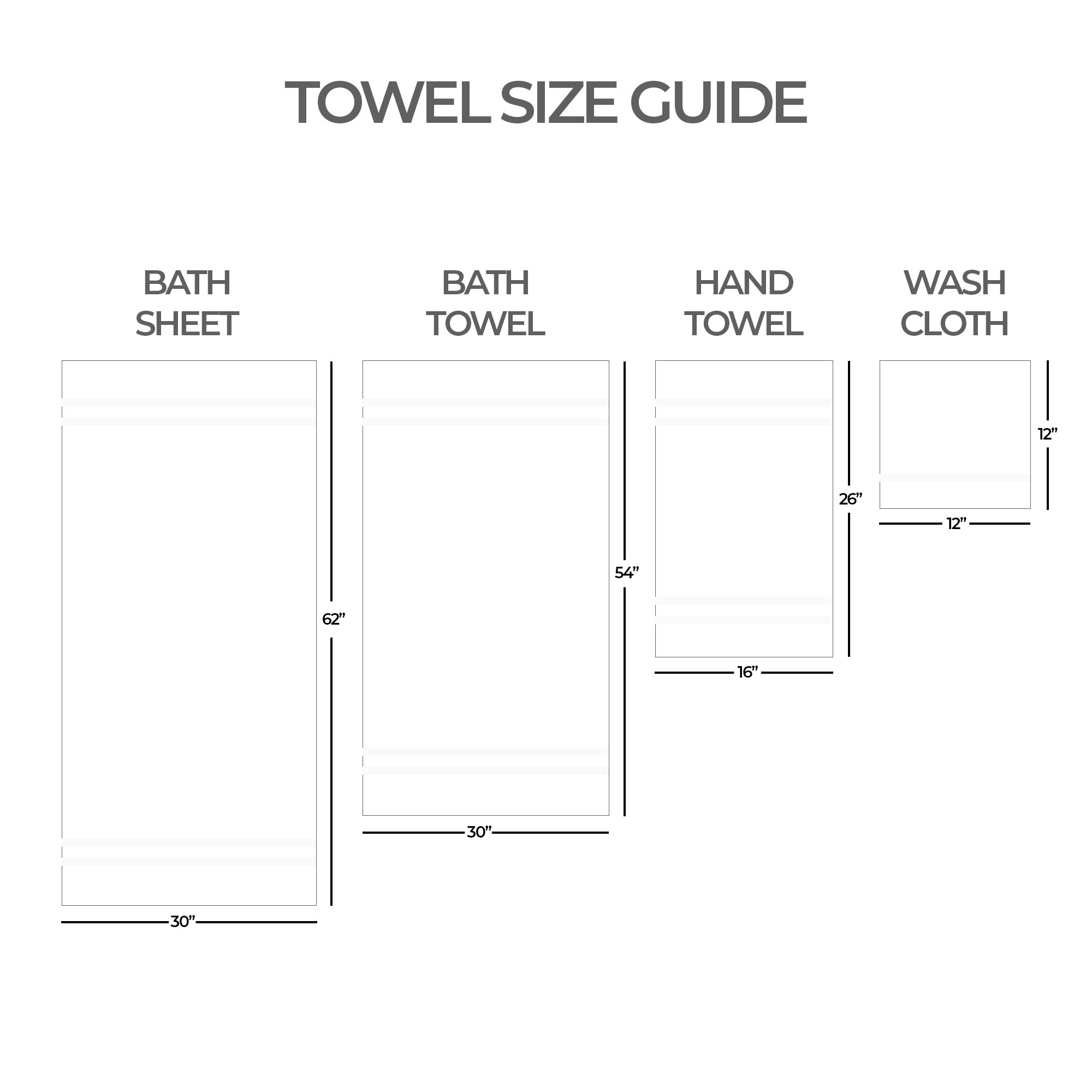 Mainstays Performance Cotton Bath Towel, White, 4-Pack photo 3