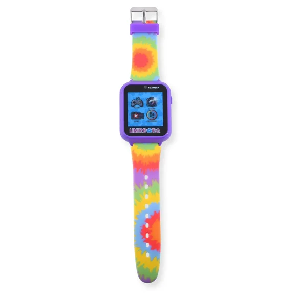 Refurbished iTime LMT30082WM Limited Too iTime Smartwatch in Rainbow Tie-Dye