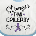 thumbnail image 4 of Inktastic Epilepsy Awareness Ribbon Support Walk Girls Baby Bib, 4 of 4
