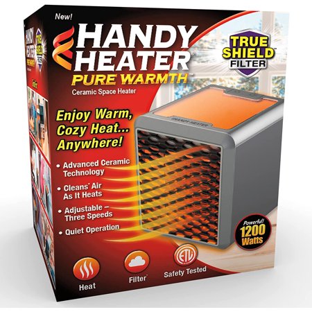 Handy Heater Turbo 800 Space-Saving Wall Outlet Heater with Advanced  Ceramic Technology and Adjustable Thermostat | Walmart Canada