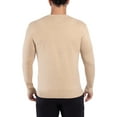 thumbnail image 5 of X RAY Mens Crew Neck Sweater Slim Fit Midweight Pullover Sweater for Men for Casual Dressy Wear (Big & Tall Available), Oatmeal, XL, 5 of 11