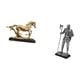 thumbnail image 5 of Escultura Figura Obra de Arte Adorno Coleccionable Estatua para Decoración de Escritorio Estantería Muebles de Sala Decoración del Hogar Caballero Fig, 5 of 8