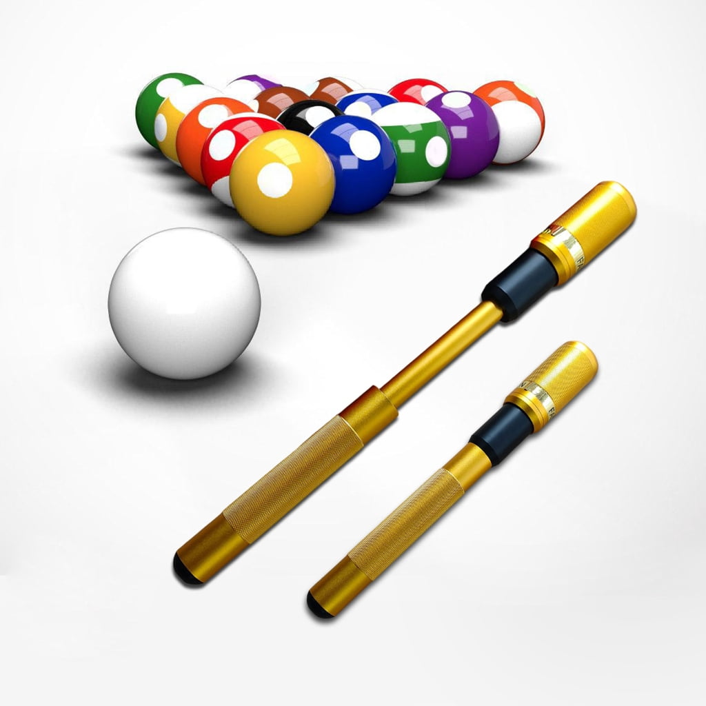 Yokua Telescopic Pool Cue Extension Billiard Cue Extender Billiards Stick Butt End